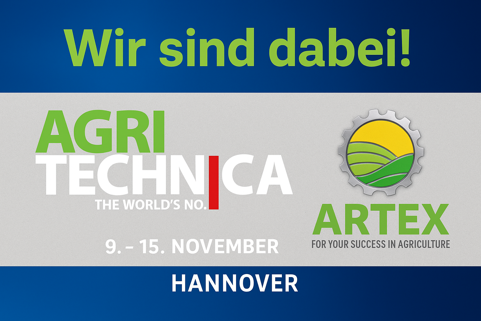 ARTEX auf der AGRITECHNICA 2025